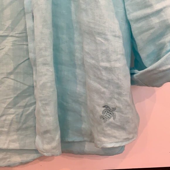 Linen Vilebrequin button down - Picture 3 of 4